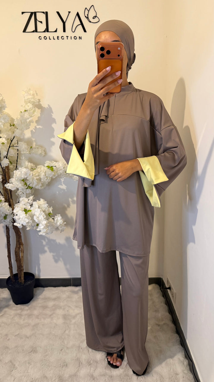 Burkini avec zip