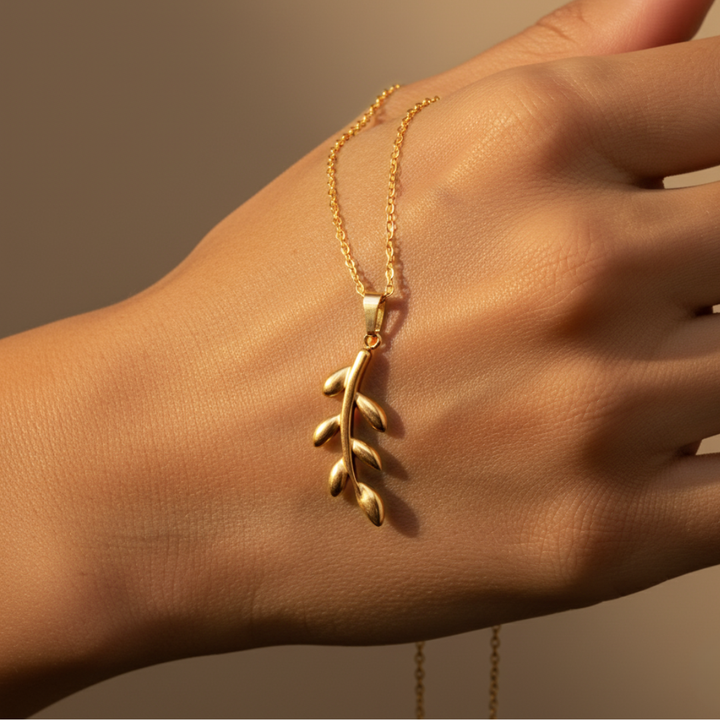Collier de branches d’olivier Palestine