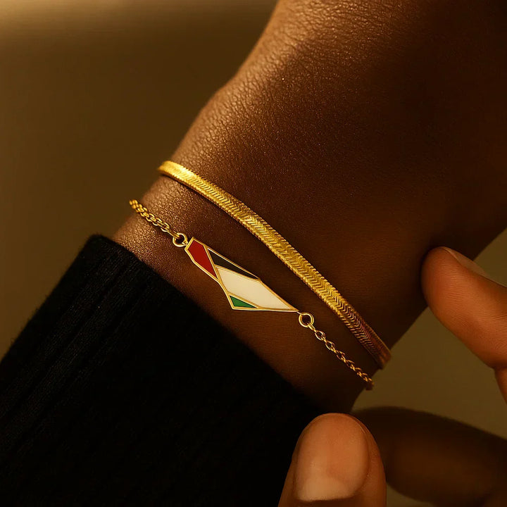 Bracelet à chevrons Unity