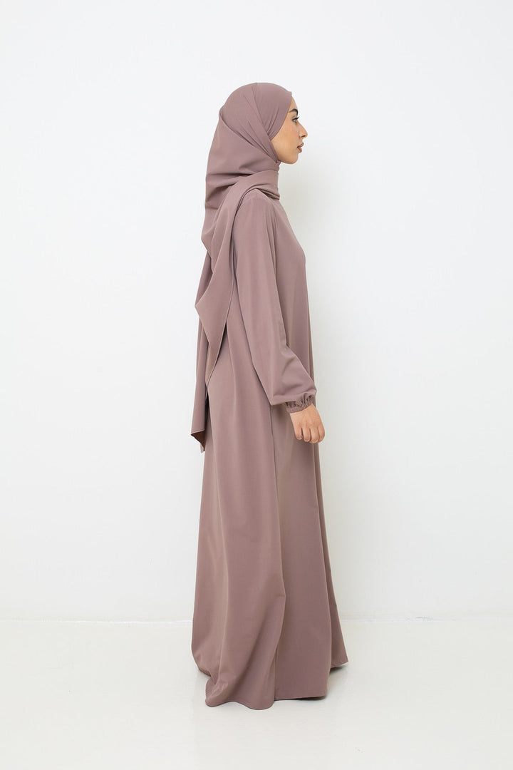 Burkini Robe Taupe Rosé