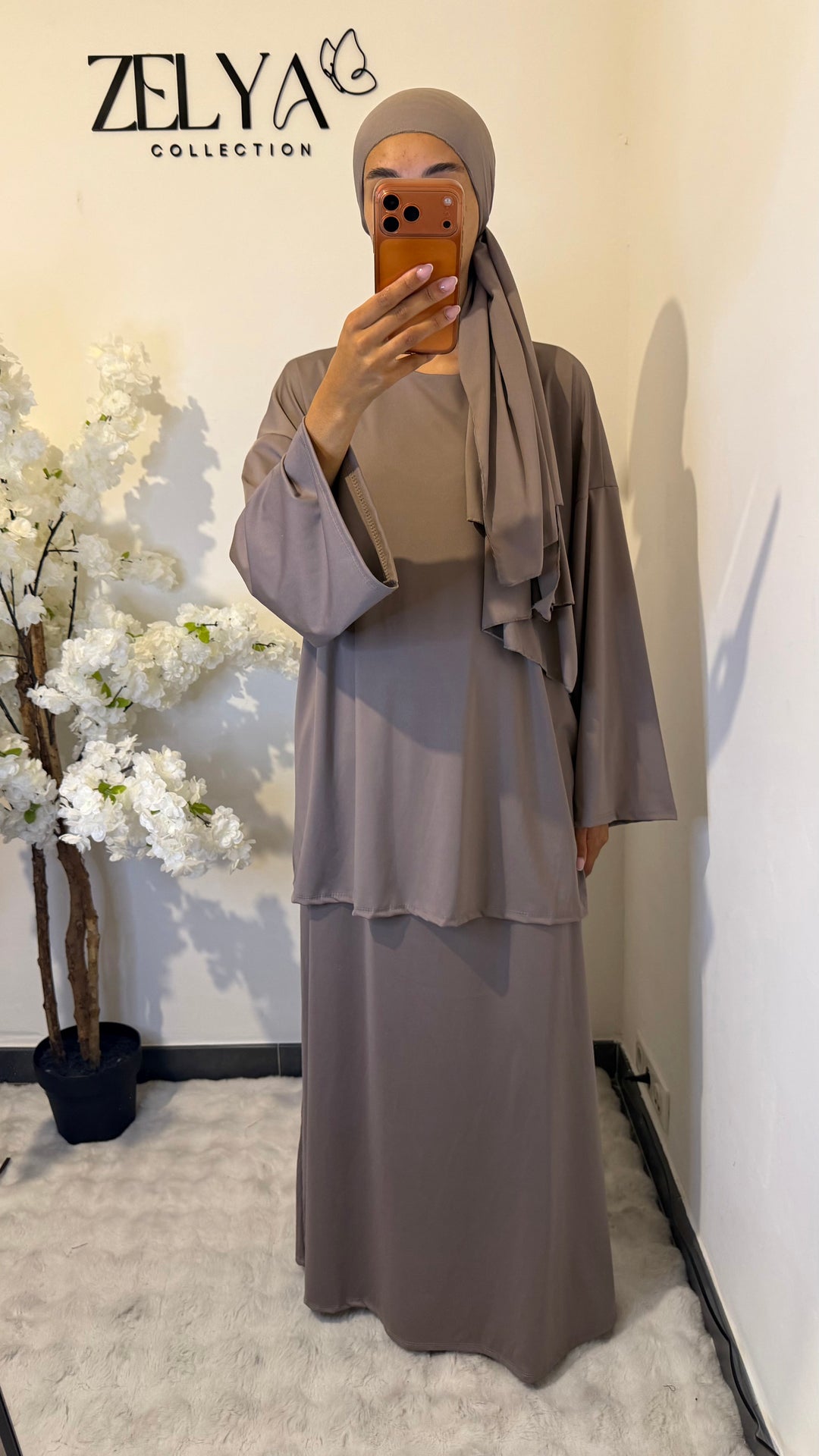 Burkini jupe avec pantalon intégré