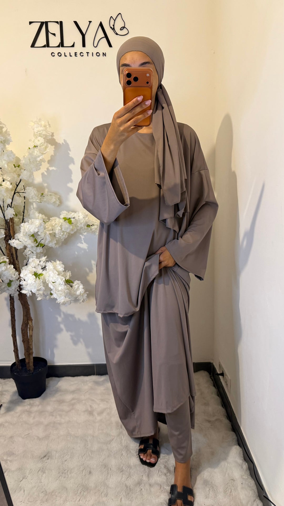 Burkini jupe avec pantalon intégré
