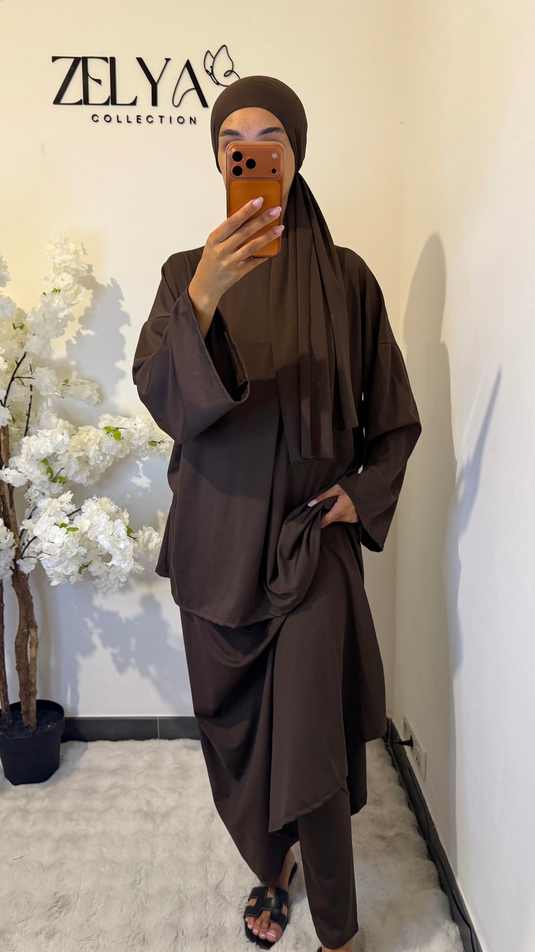 Burkini jupe avec pantalon intégré