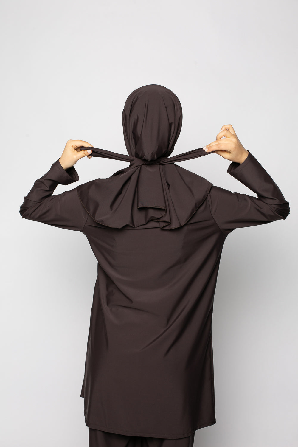 Burkini à nouer Signature Brown