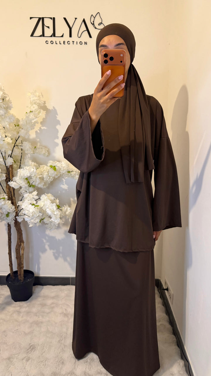 Burkini jupe avec pantalon intégré