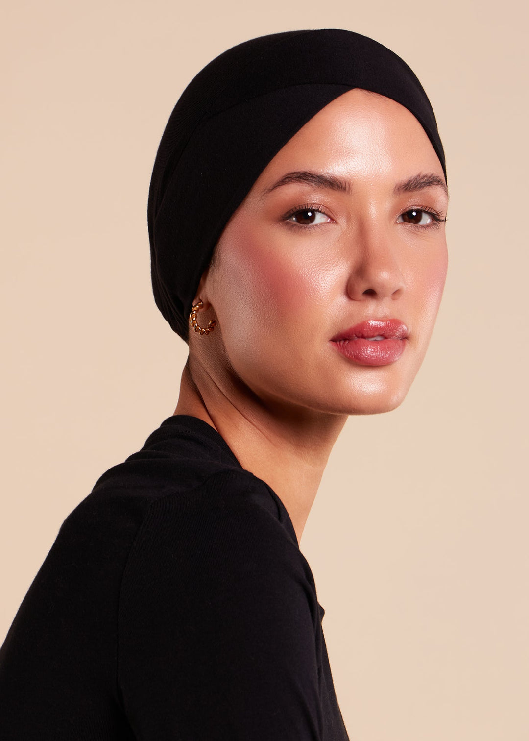 Bonnet Side Cross Hijab