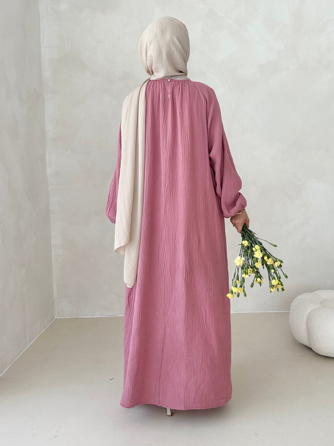 Robe en mousseline