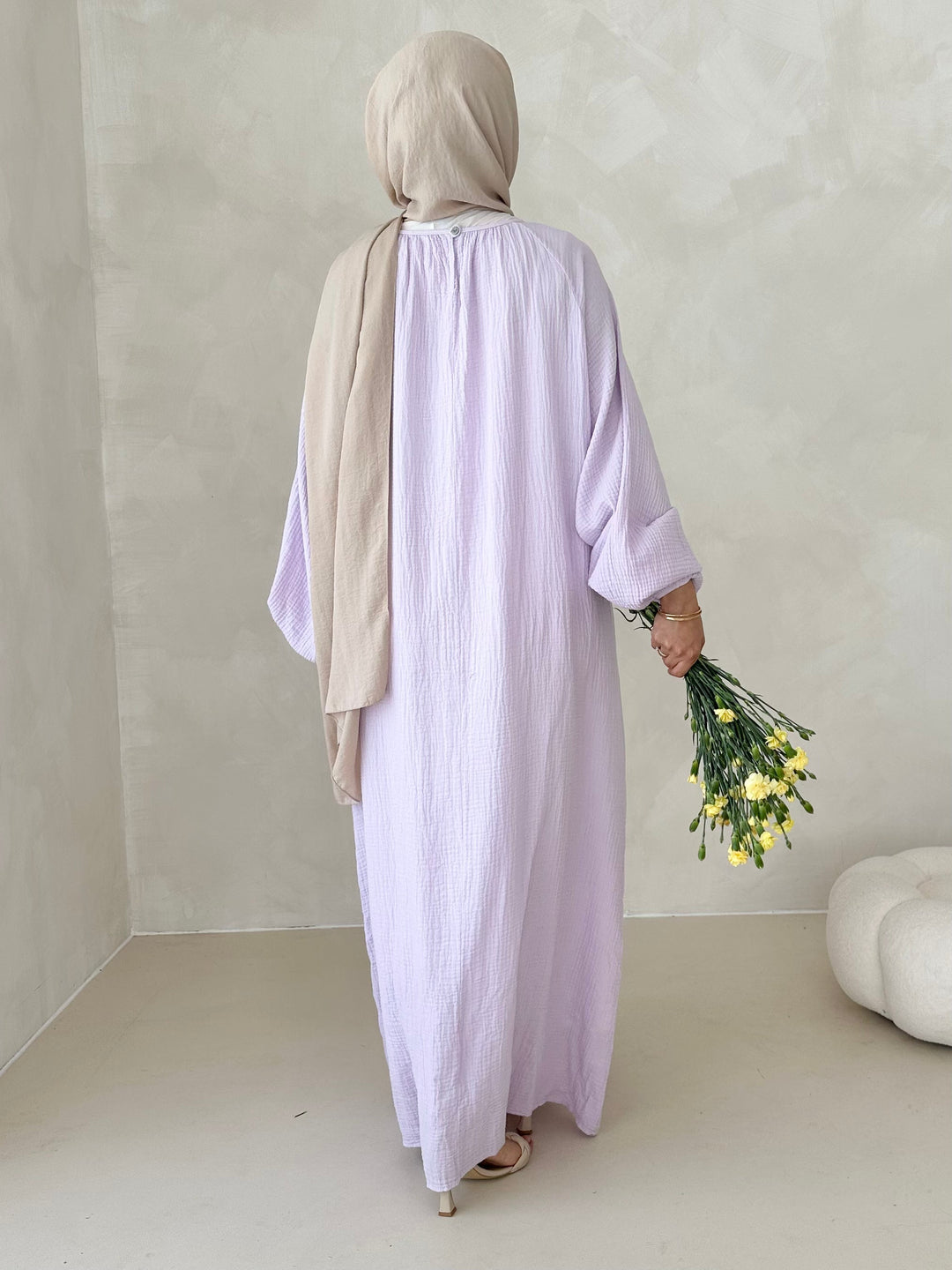 Robe en mousseline