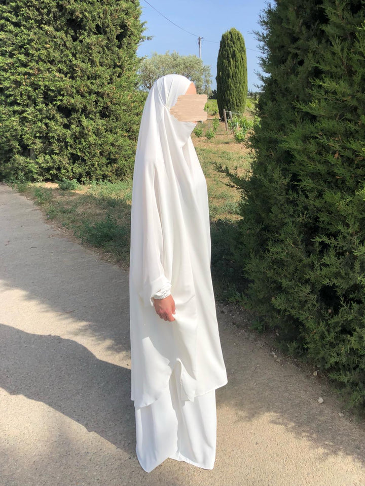 Jilbeb 2 Pieces Jupe Soie De Medine