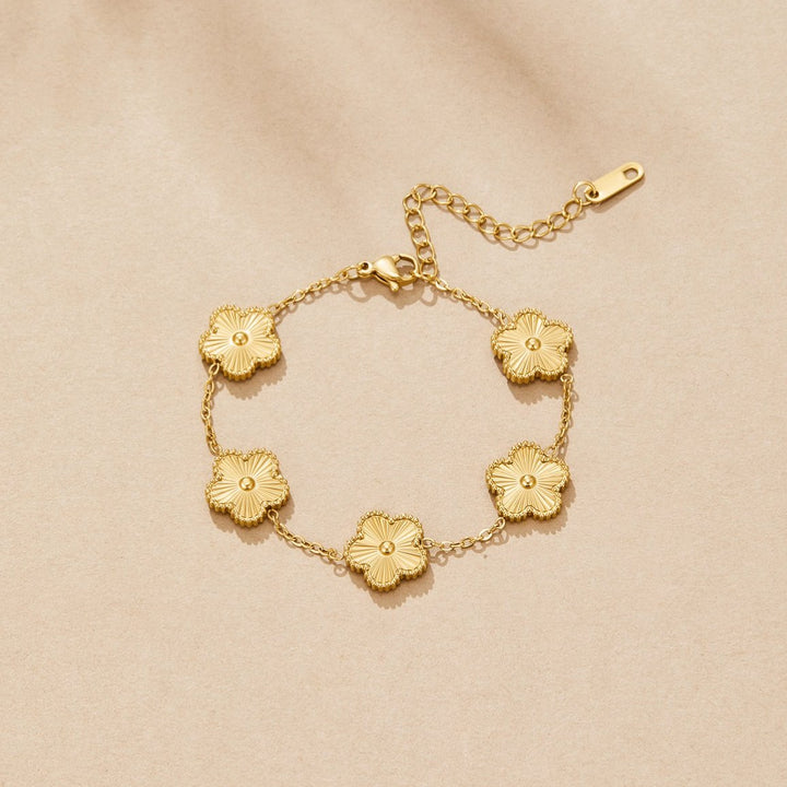Bracelet Trèfle Doré